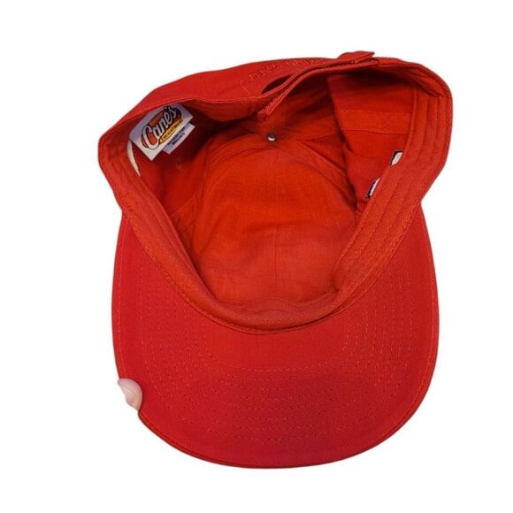 Cane's Crew Unisex Red Training Manager Baseball Hat OS - Picture 2 of 7